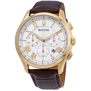 Bulova Men's Wilton Silver Dial Watch