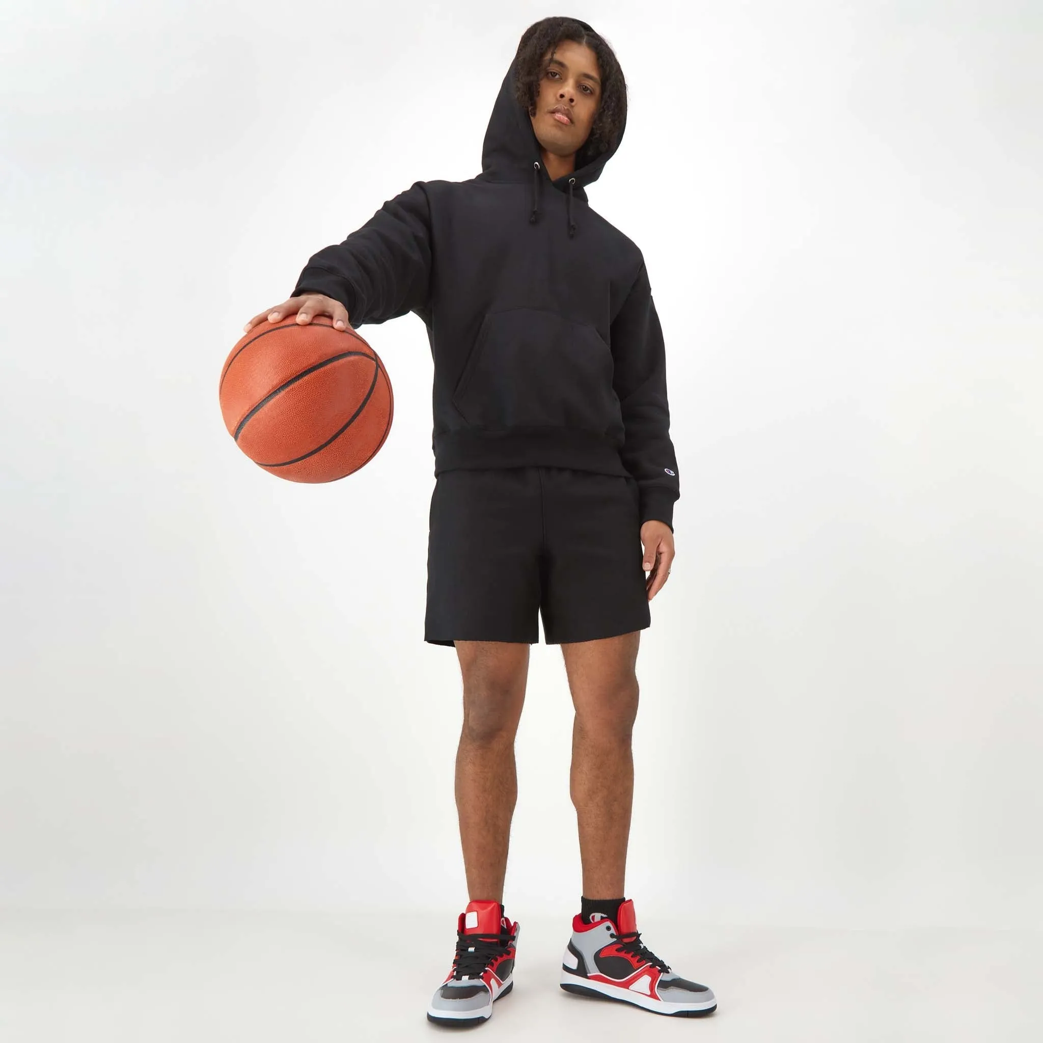 Champion 7" Reverse Weave Cut-Off Shorts, C Logo
