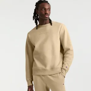 Champion Powerblend Crewneck Sweatshirt, Tonal Script Logo