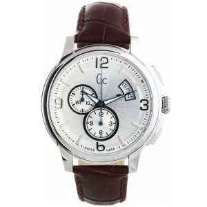 Guess Men's Classica Silver Dial Watch