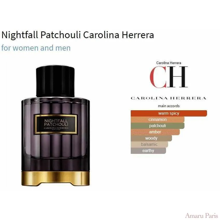 Nightfall Patchouli Carolina Herrera for women and men Decant Samples