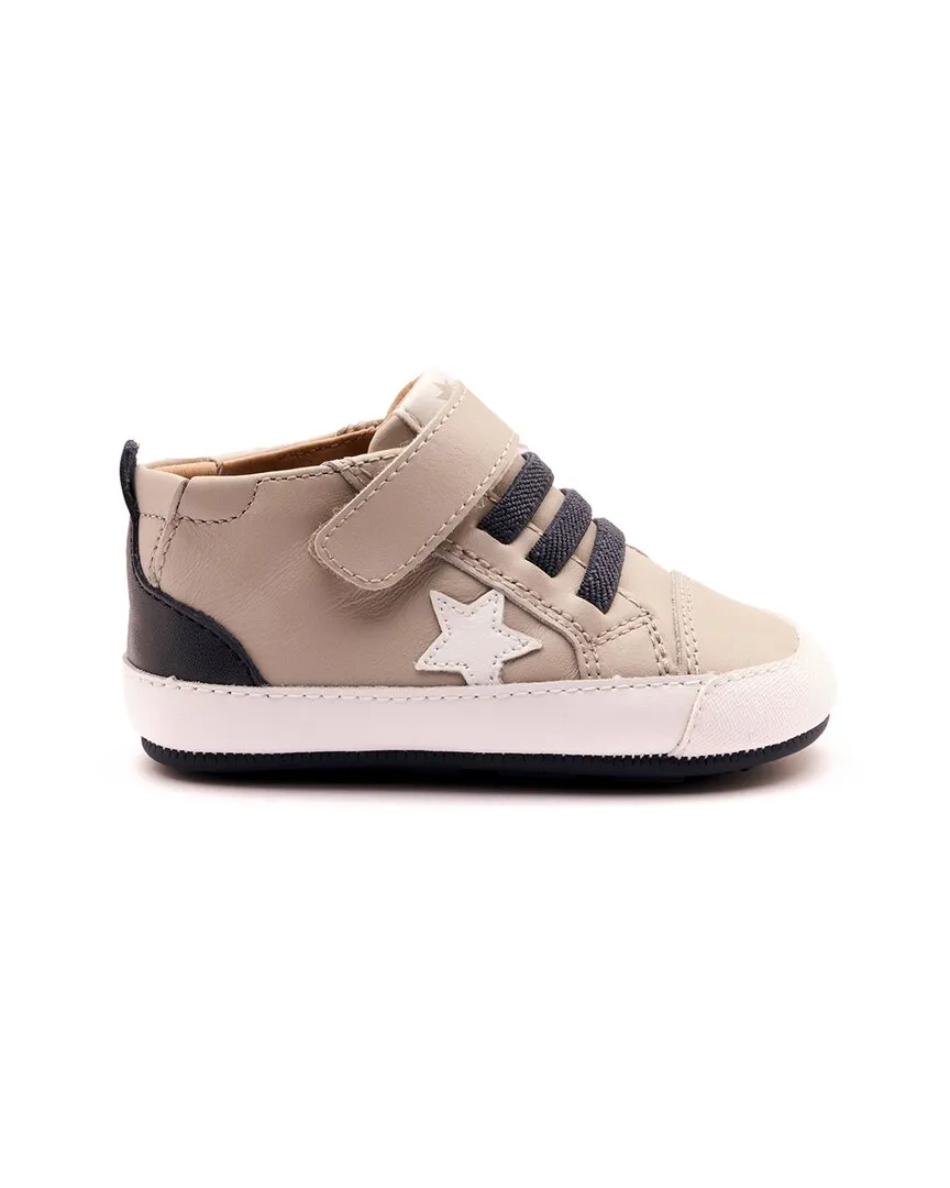 Old Soles Platinum Bub Leather Sneaker