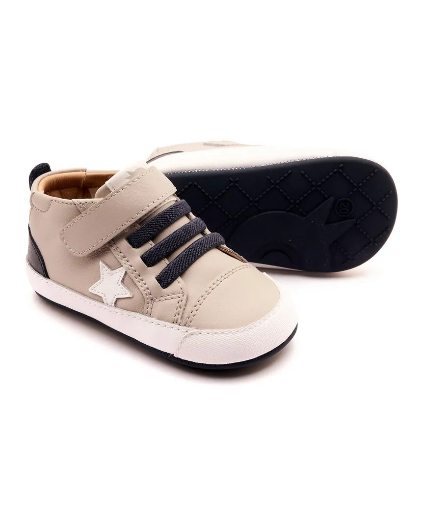 Old Soles Platinum Bub Leather Sneaker
