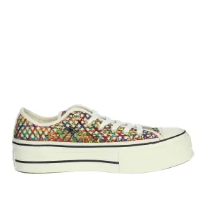 Reformation Converse Chuck Taylor All Star Ladies Multicolor Platform Sneakers