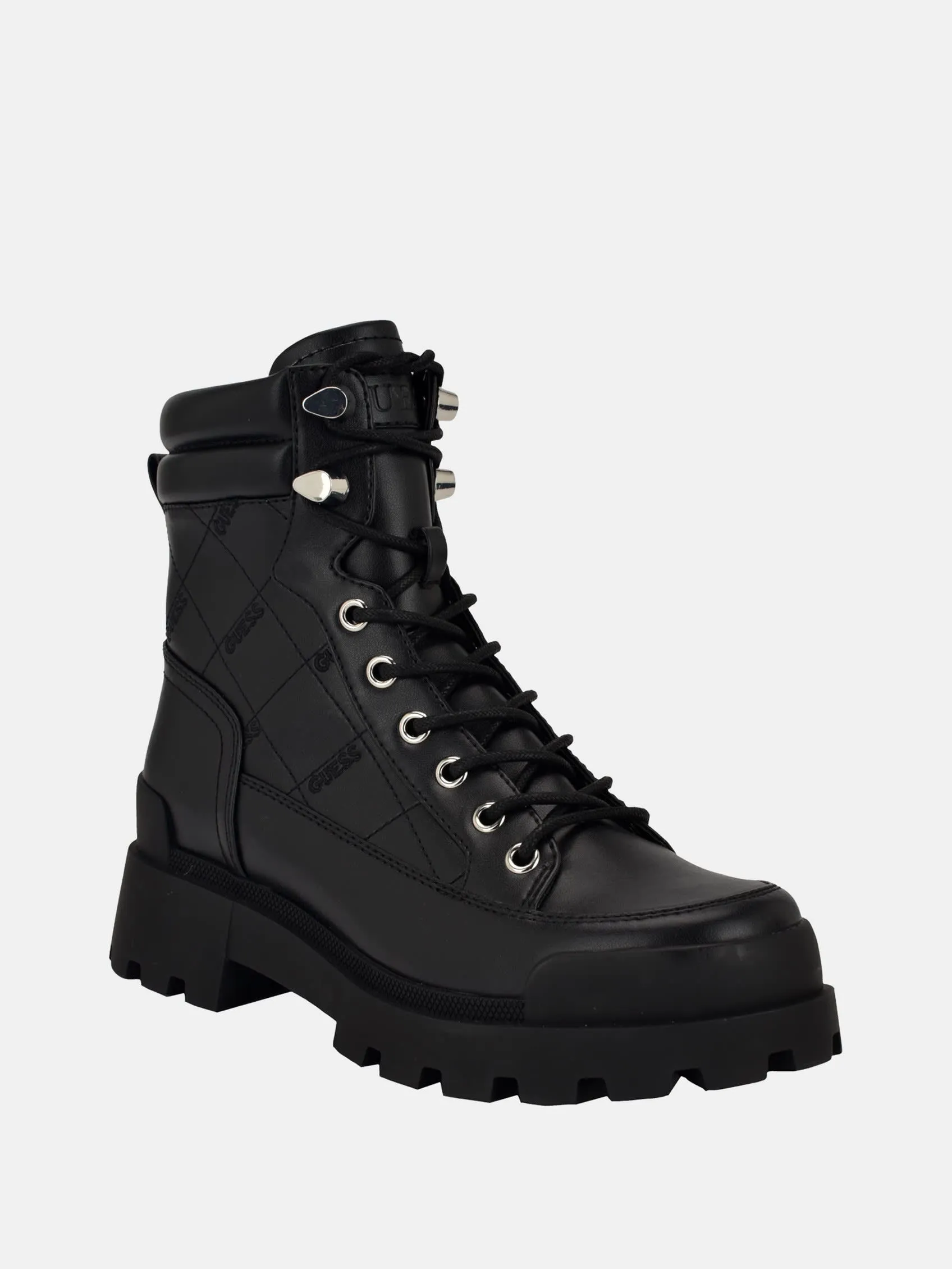Reformation Flirra Quilted Hiker Boots
