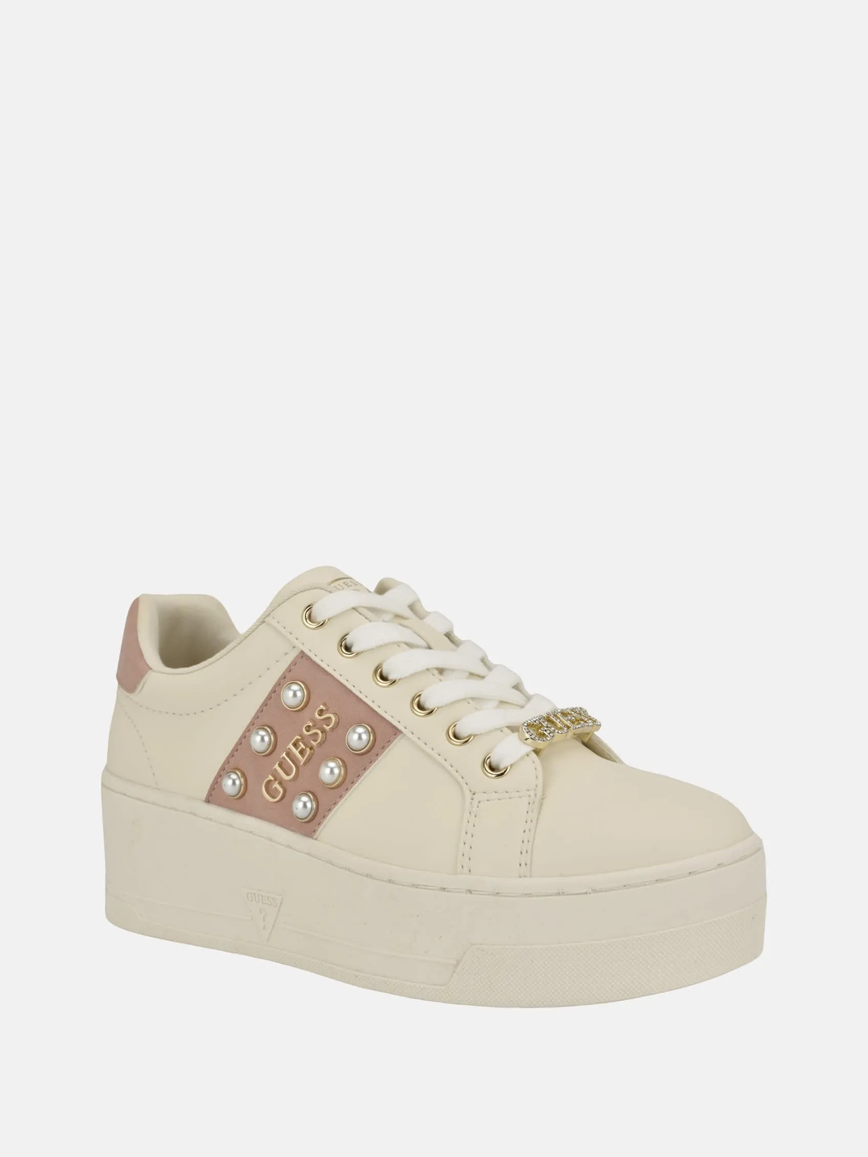 Reformation Sonta Pearl Low-Top Sneakers