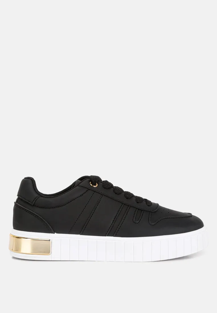 Reformation welsh panelling detail sneakers