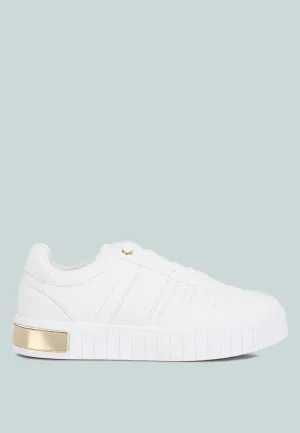 Reformation welsh panelling detail sneakers