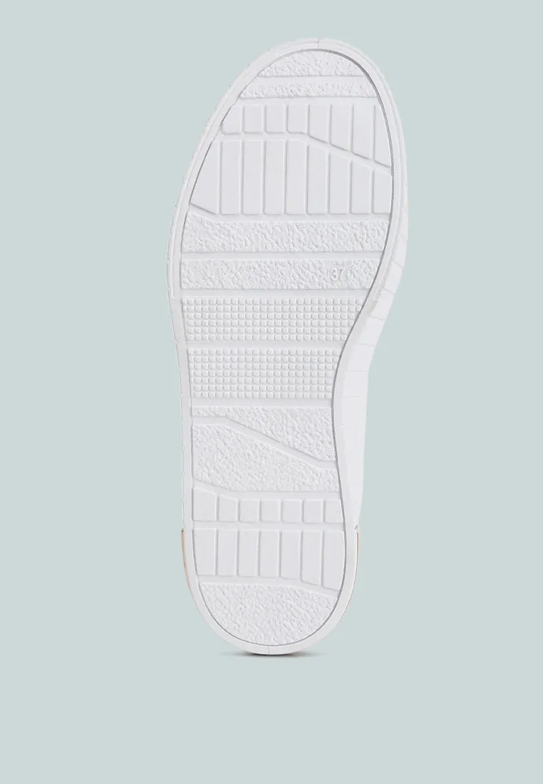 Reformation welsh panelling detail sneakers