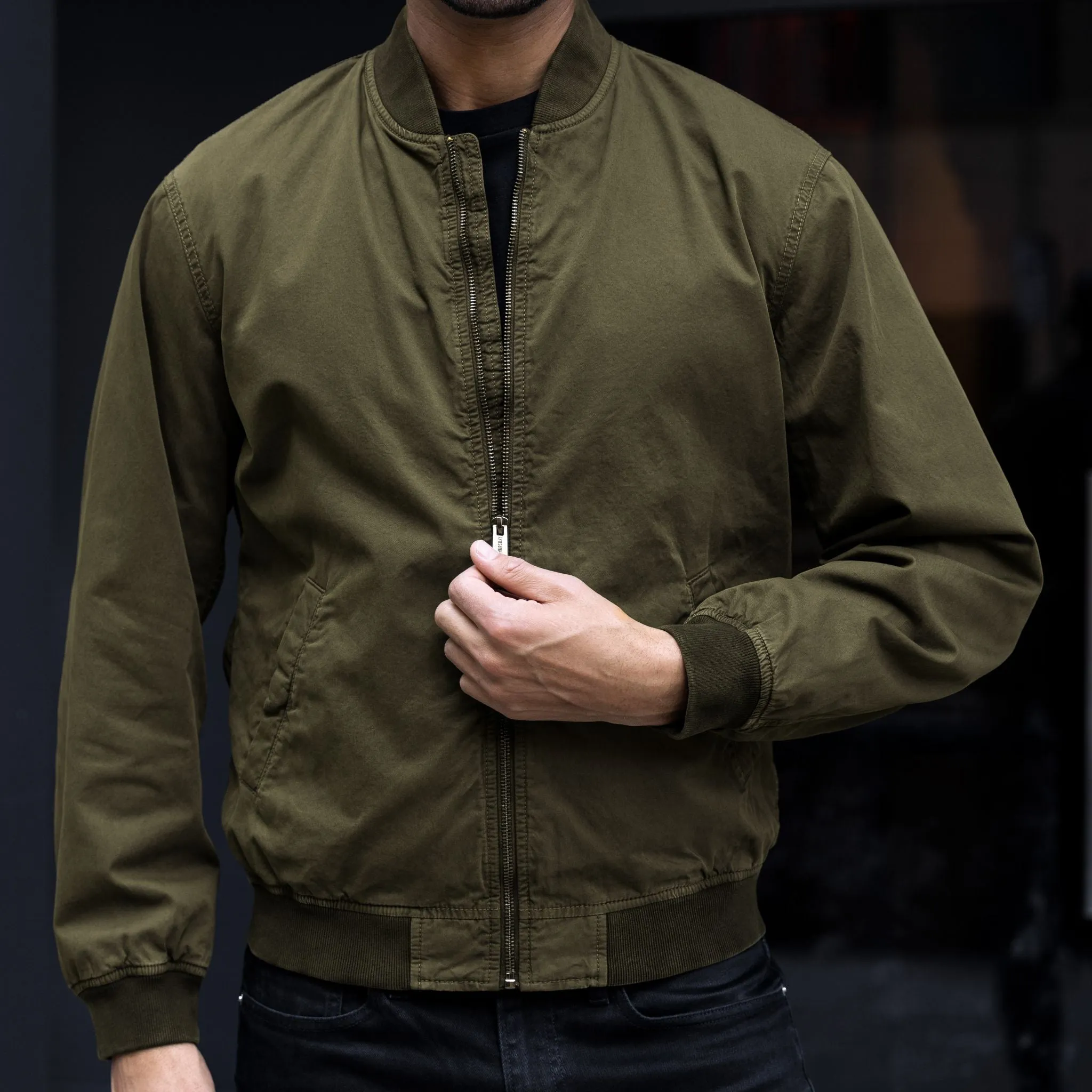 Thursday Alpha M Bomber | Army Green