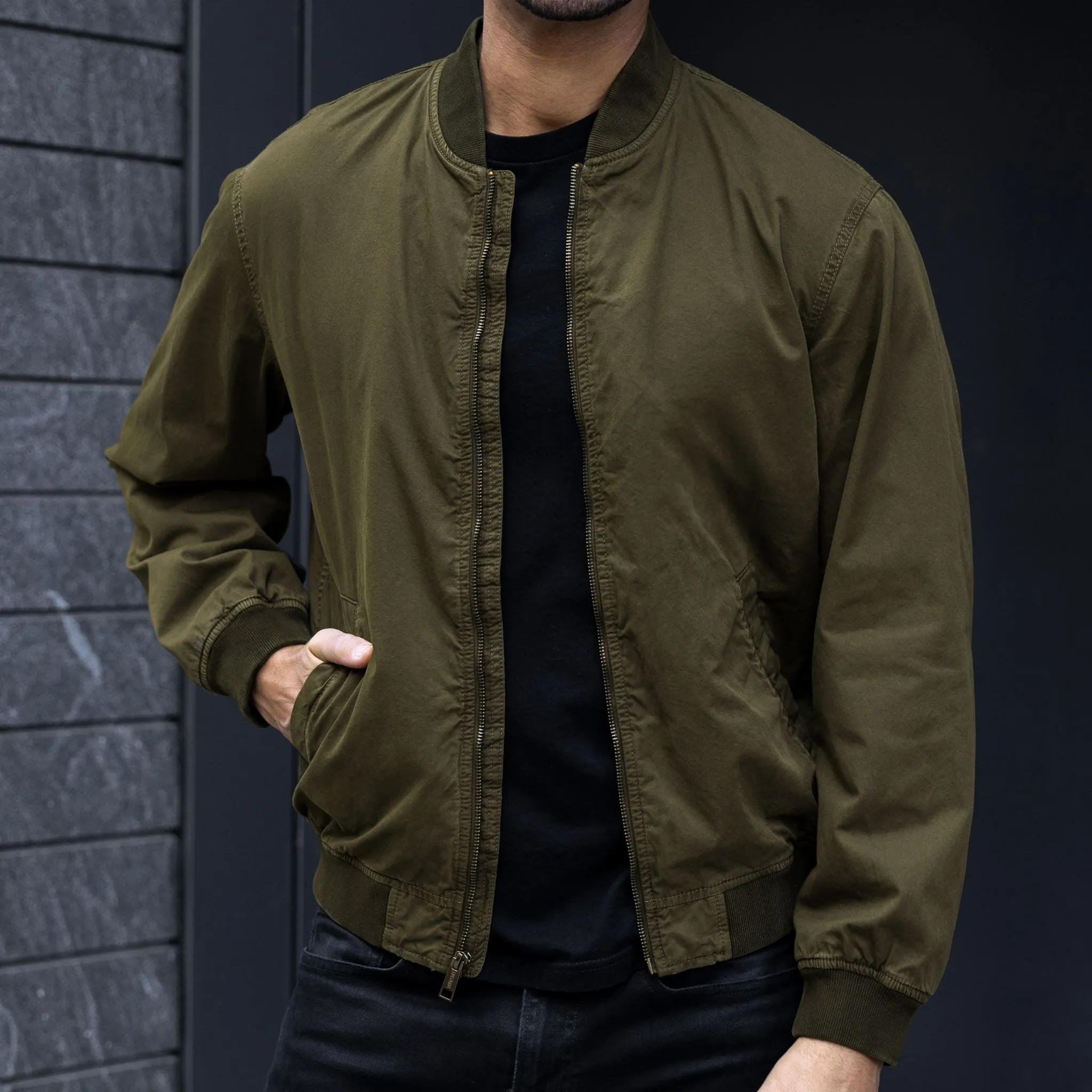 Thursday Alpha M Bomber | Army Green