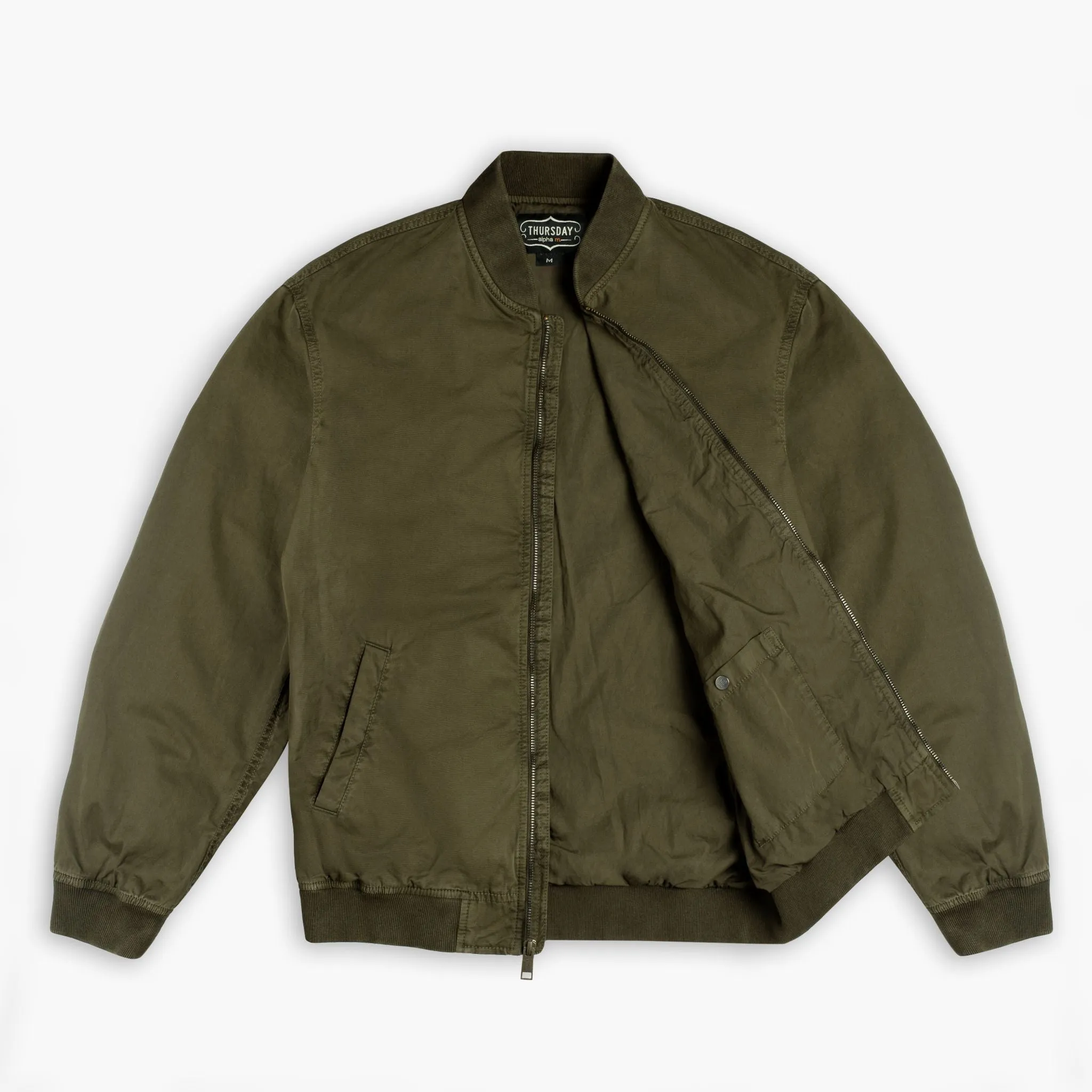 Thursday Alpha M Bomber | Army Green