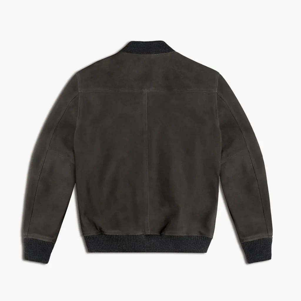 Thursday Bomber Jacket | Dark Grey