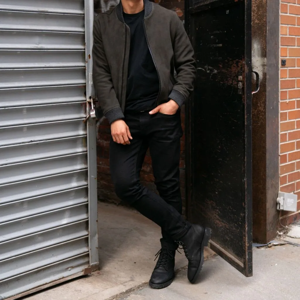 Thursday Bomber Jacket | Dark Grey