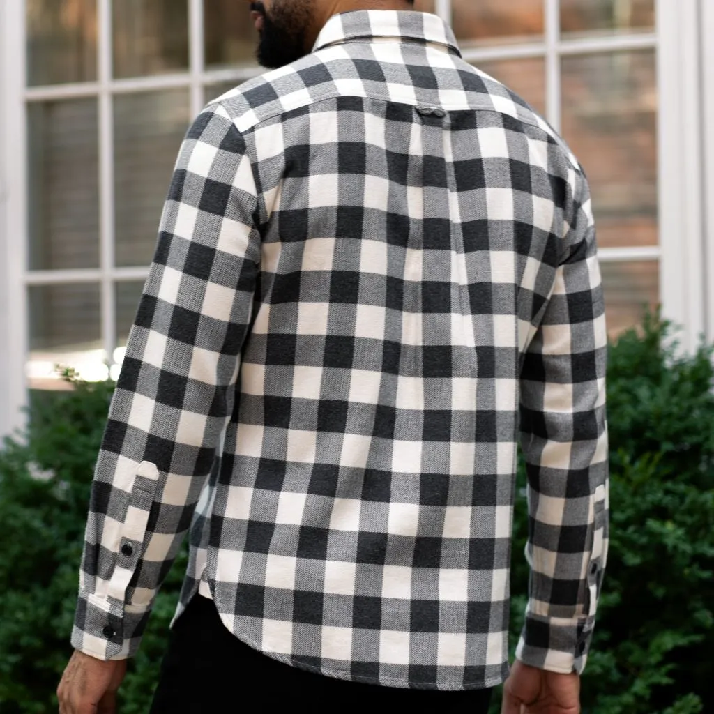 Thursday Buffalo Check Shirt | Black & Cream