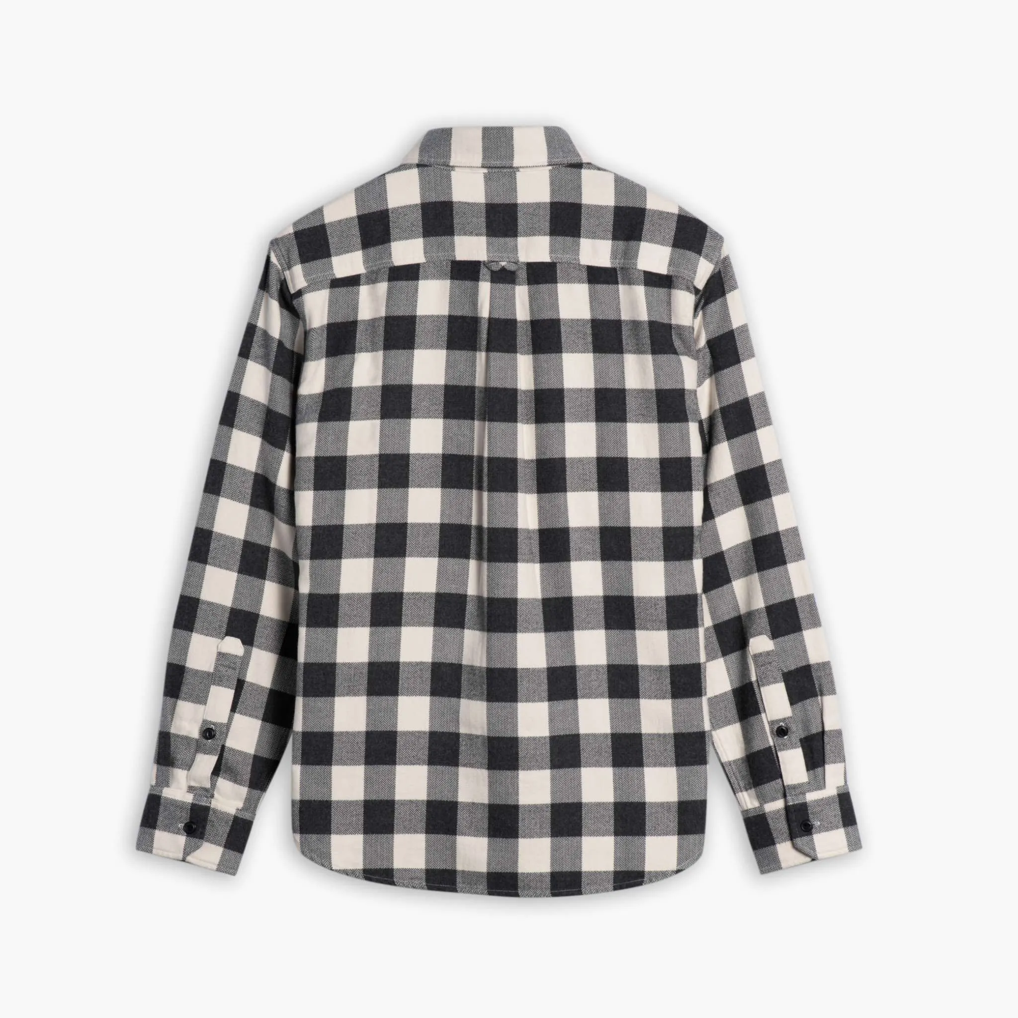 Thursday Buffalo Check Shirt | Black & Cream