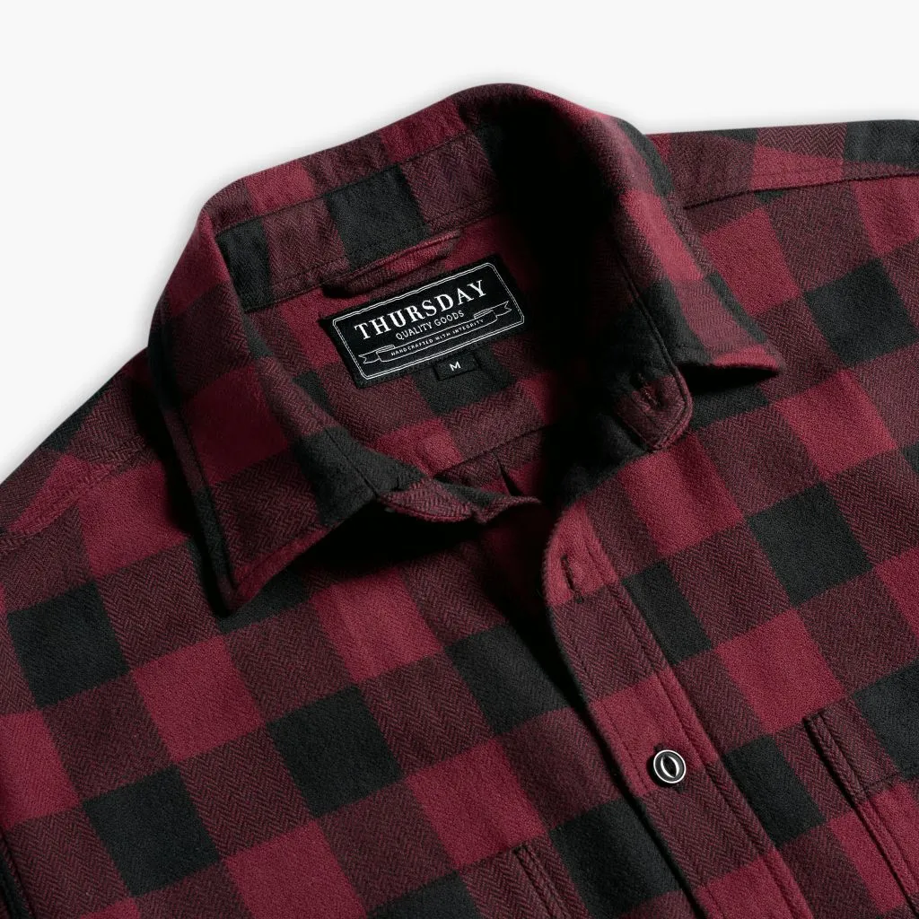 Thursday Buffalo Check Shirt | Red