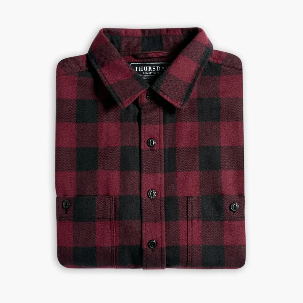 Thursday Buffalo Check Shirt | Red