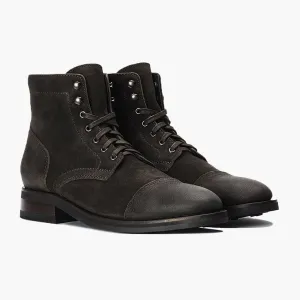 Thursday Captain | Dark Olive Suede