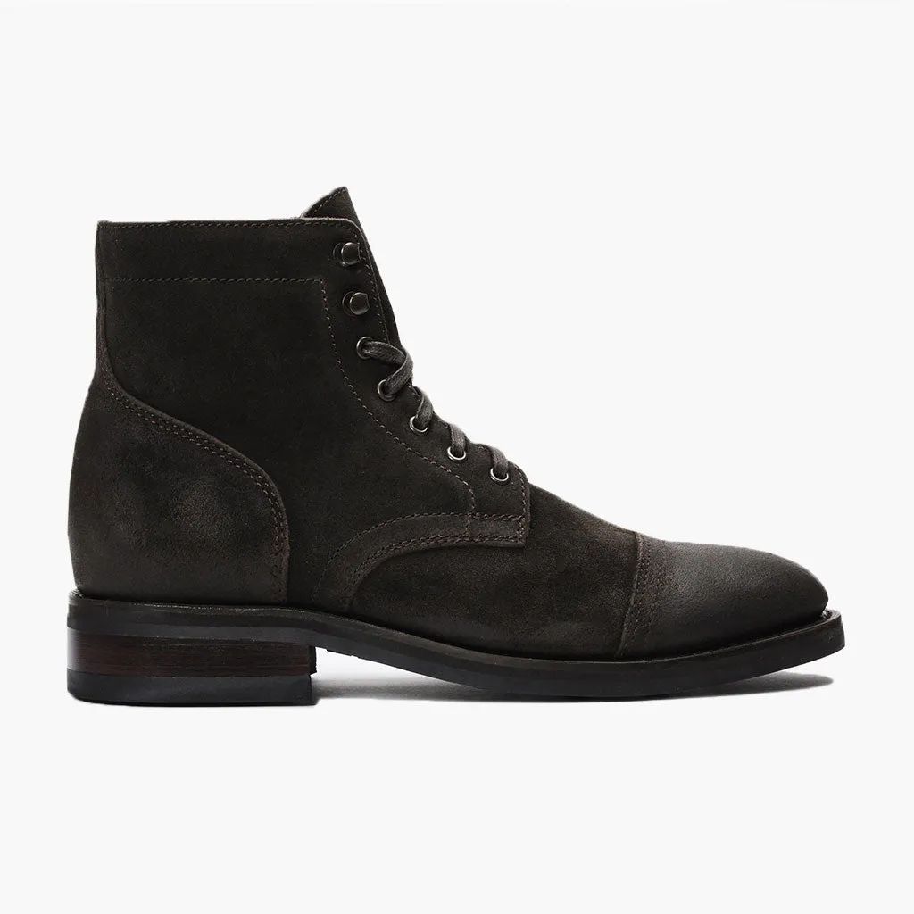 Thursday Captain | Dark Olive Suede