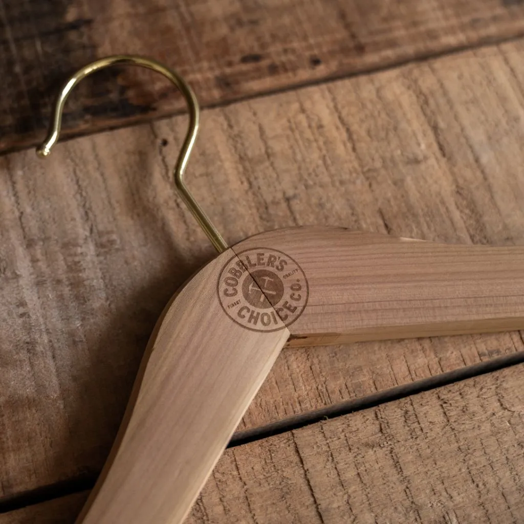 Thursday Cobbler's Choice Cedar Hanger | 3-Pack