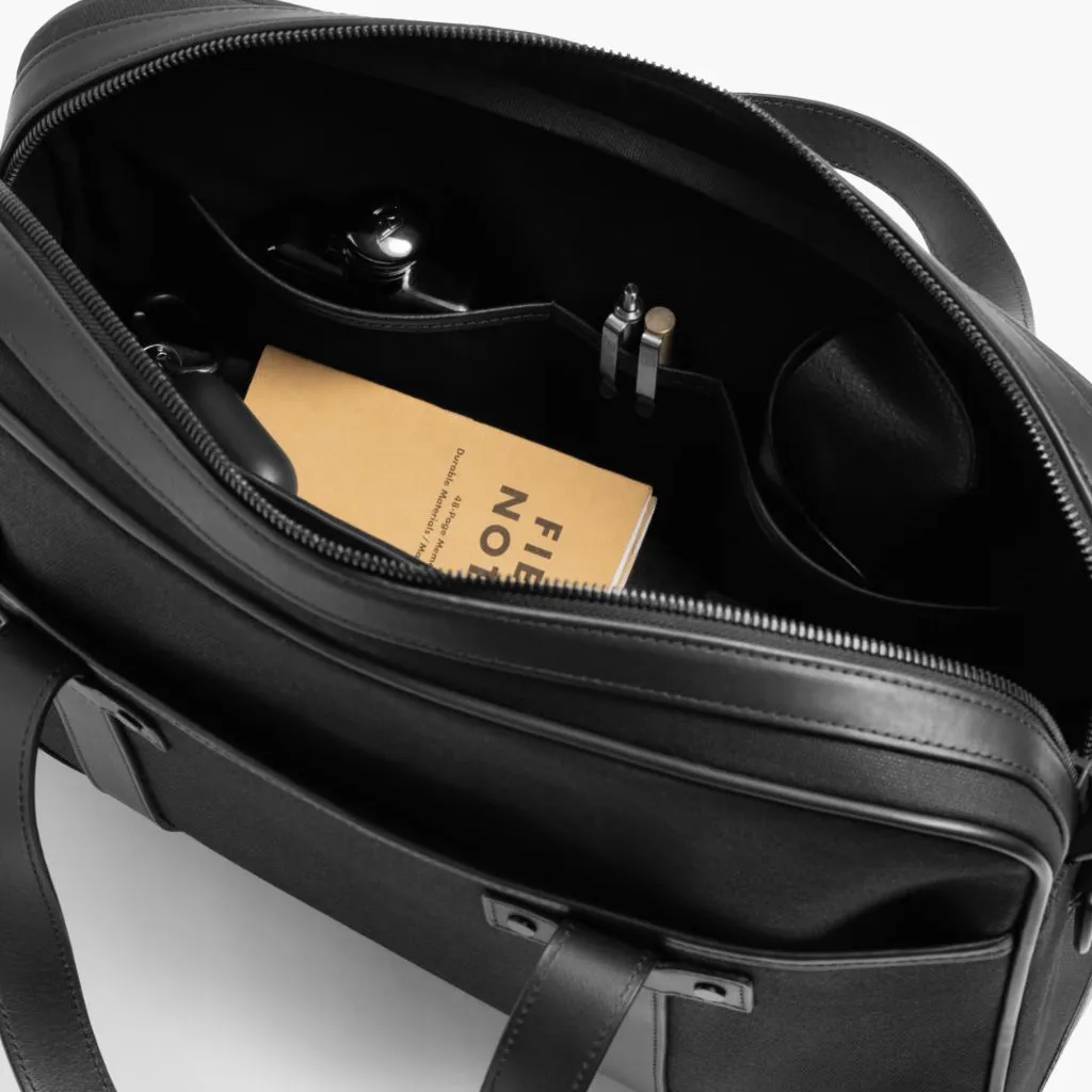 Thursday Commuter Bag | Black Canvas