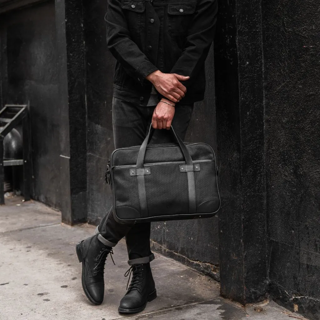Thursday Commuter Bag | Black Canvas