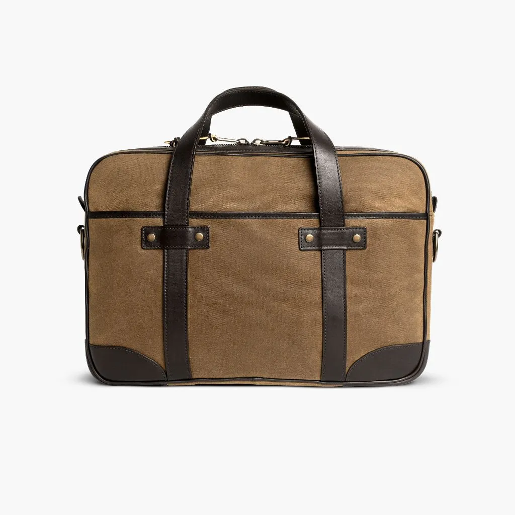 Thursday Commuter Bag | Tan Canvas