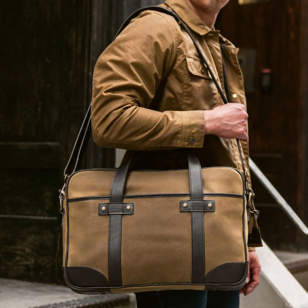 Thursday Commuter Bag | Tan Canvas