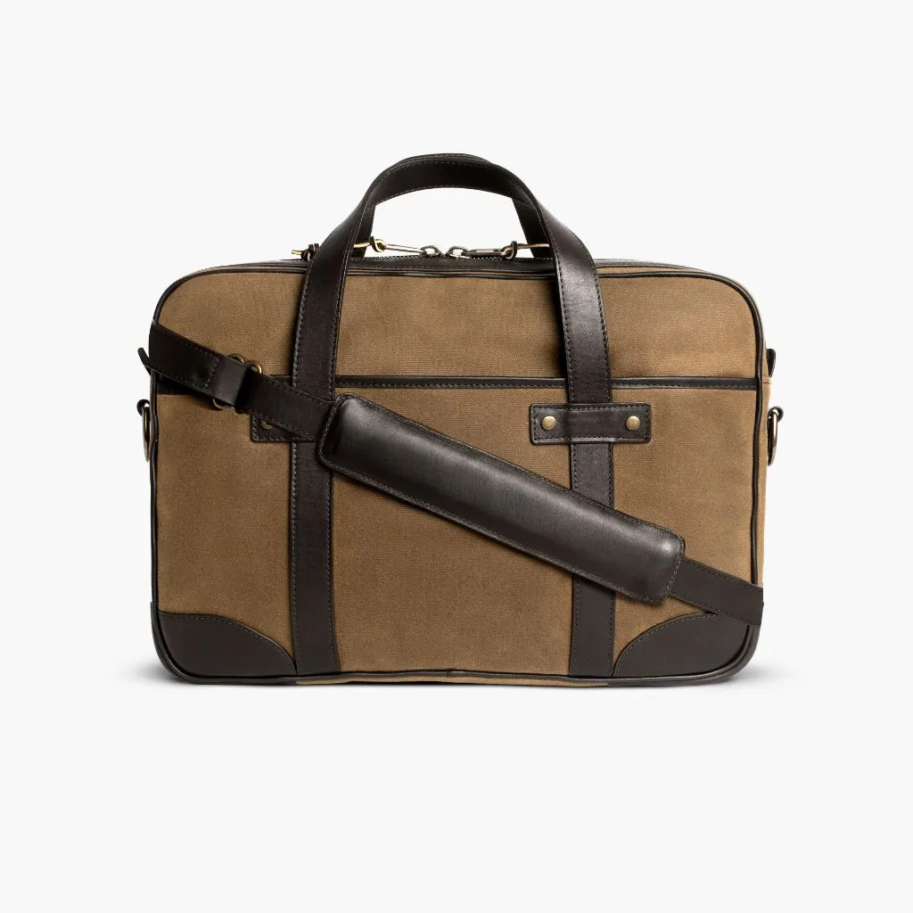 Thursday Commuter Bag | Tan Canvas