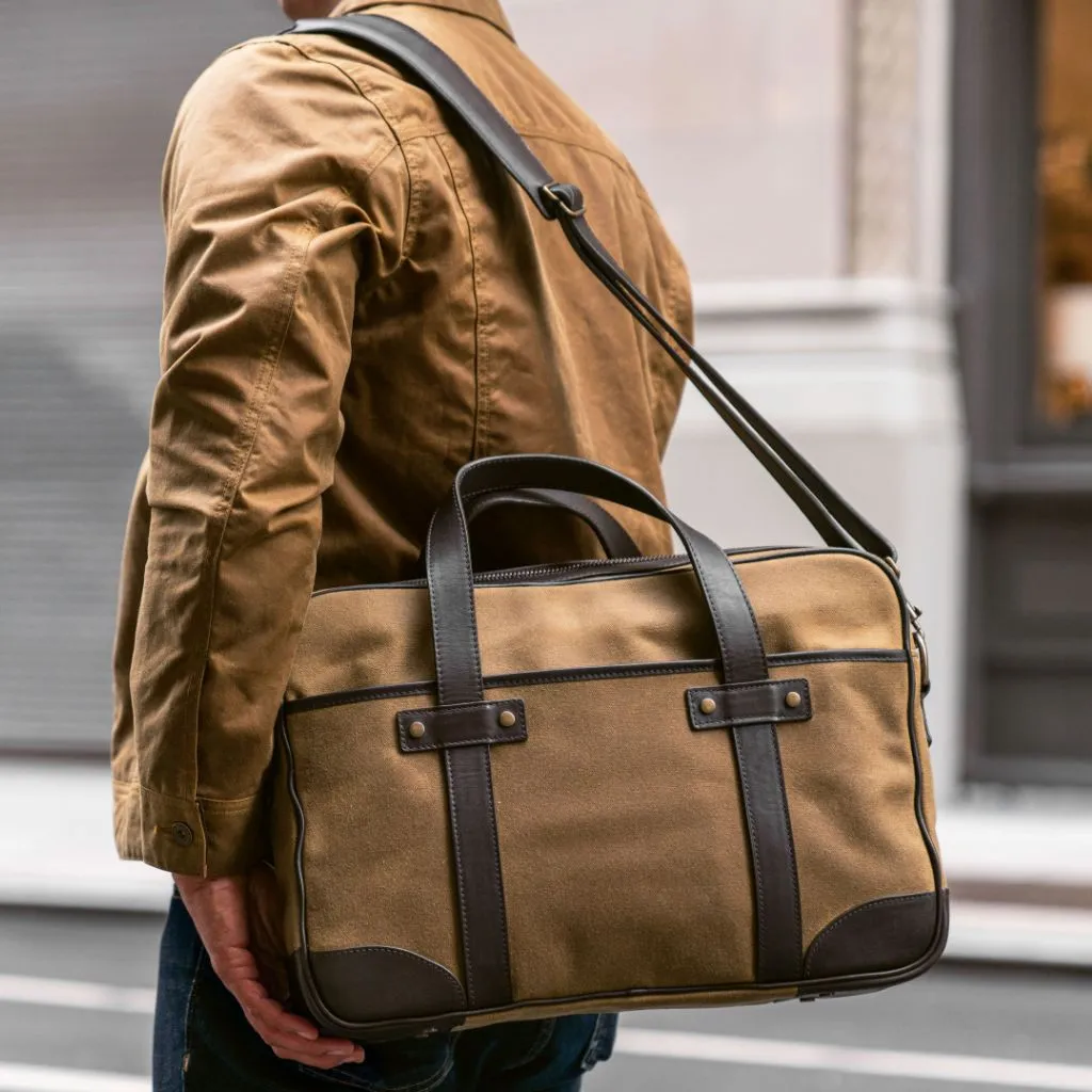 Thursday Commuter Bag | Tan Canvas