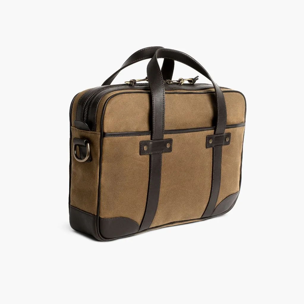 Thursday Commuter Bag | Tan Canvas