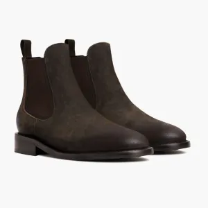 Thursday Duke | Dark Olive Suede