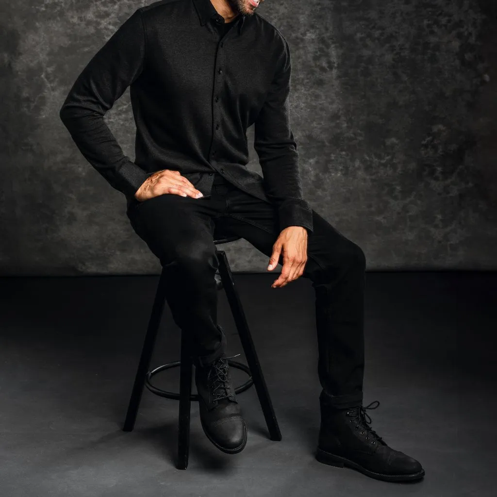Thursday Everyday Button-Down Shirt | Black