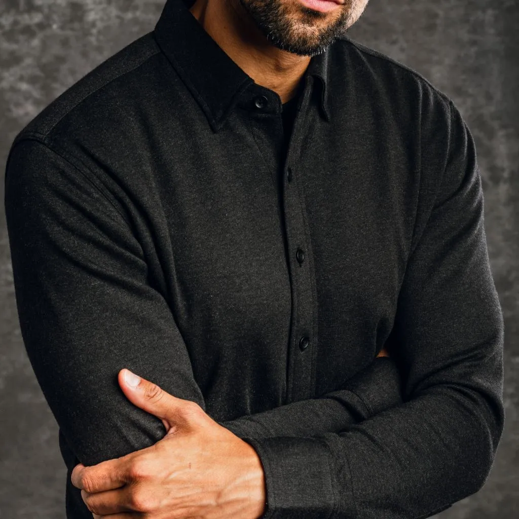 Thursday Everyday Button-Down Shirt | Black
