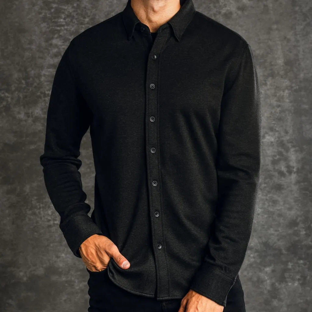 Thursday Everyday Button-Down Shirt | Black