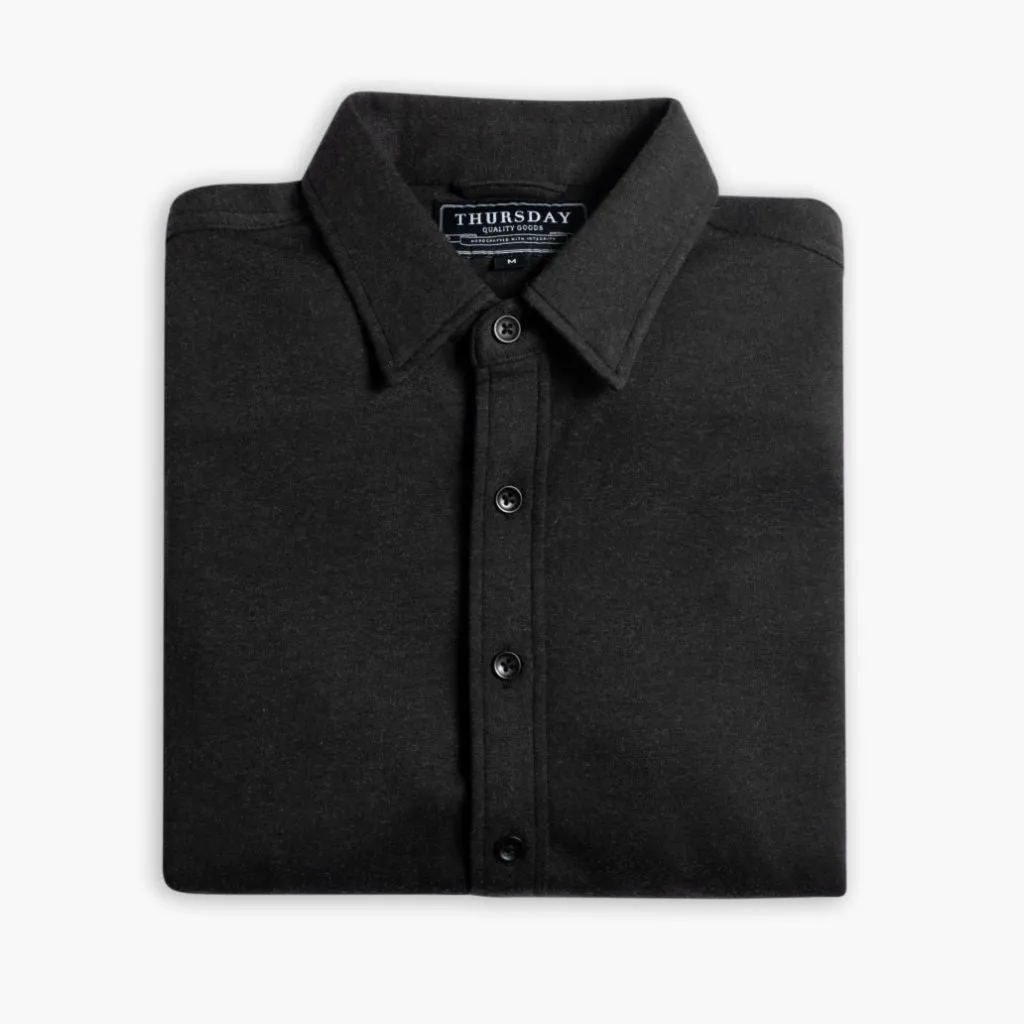 Thursday Everyday Button-Down Shirt | Black