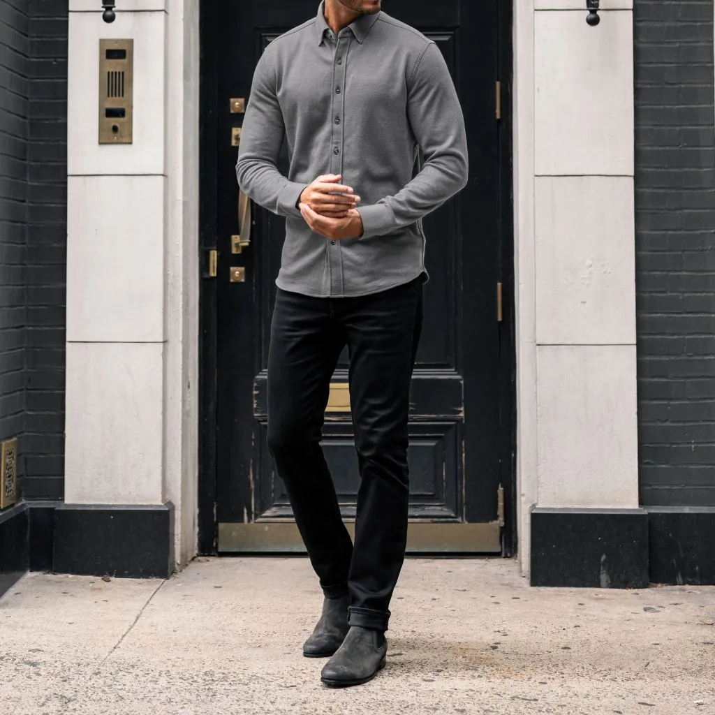 Thursday Everyday Button-Down Shirt | Grey