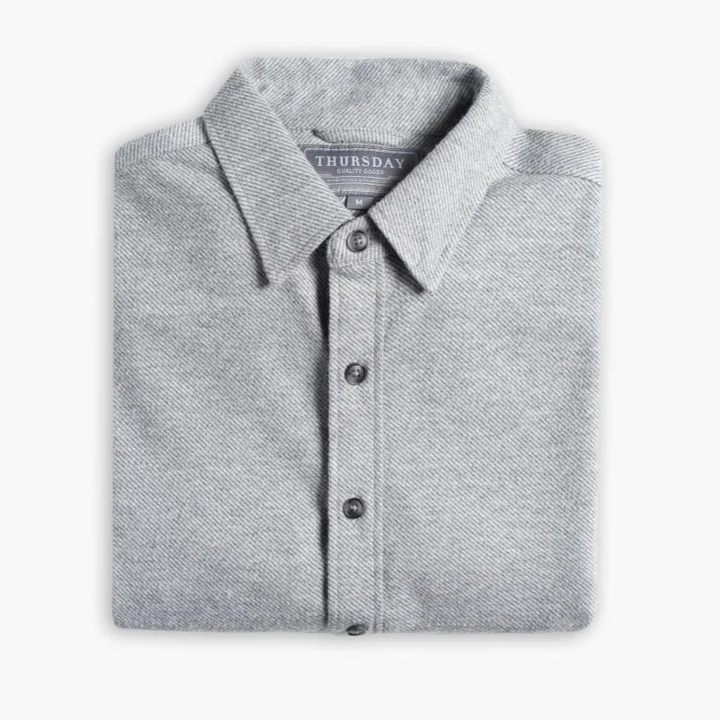 Thursday Everyday Button-Down Shirt | Light Grey