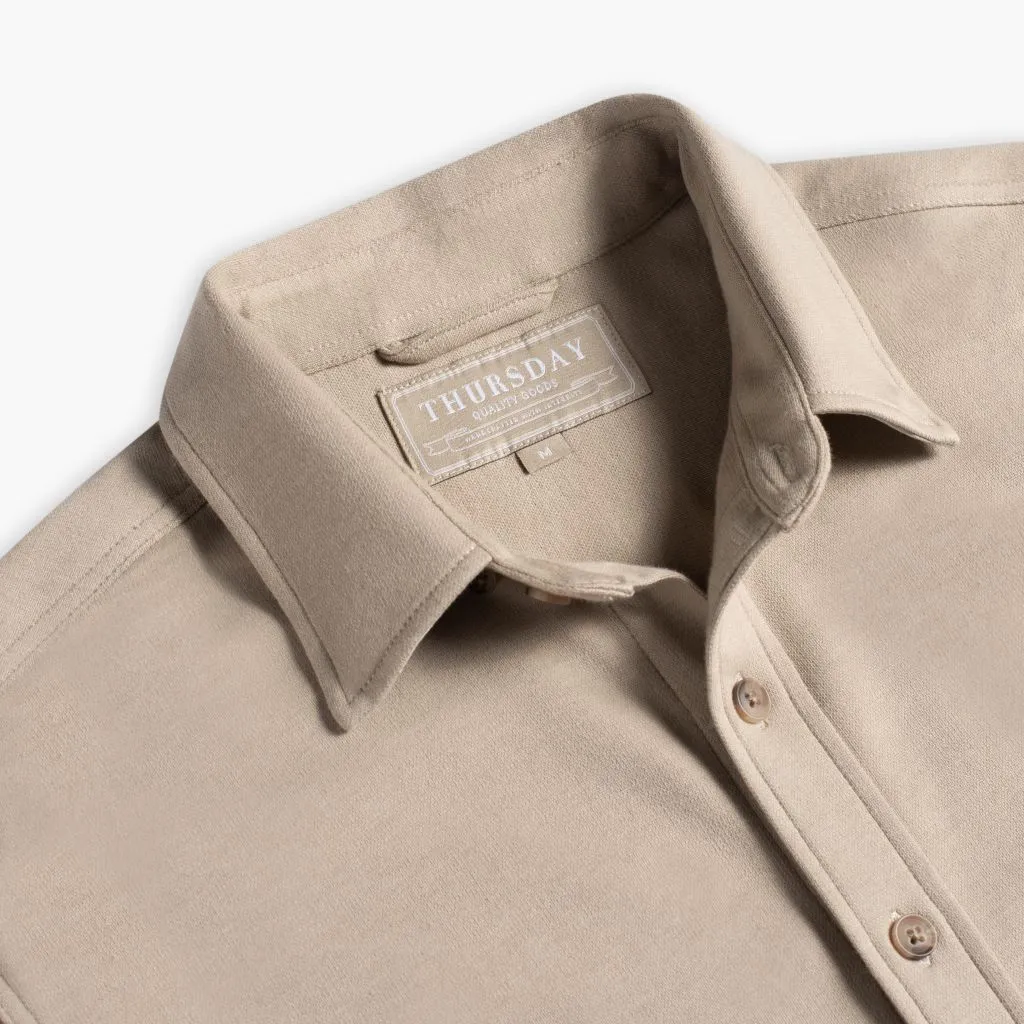 Thursday Everyday Button-Down Shirt | Taupe