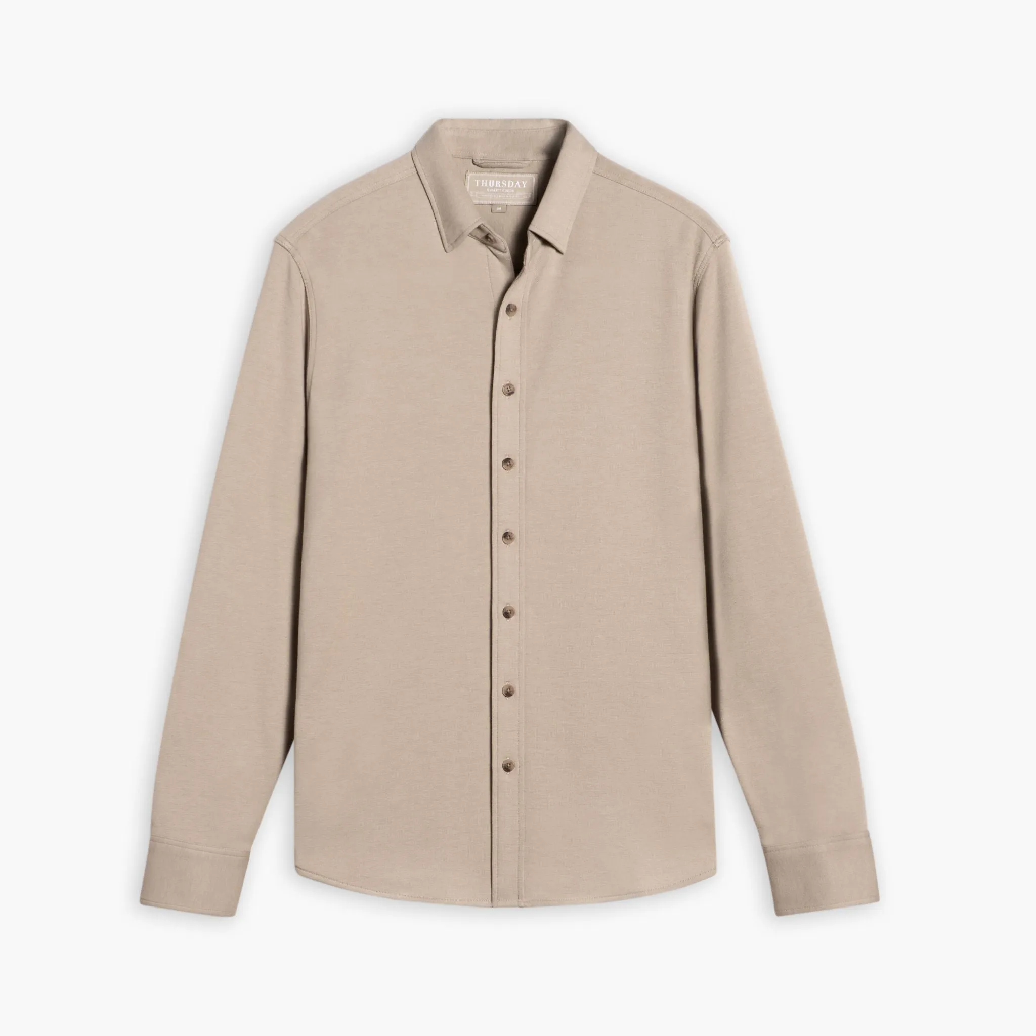 Thursday Everyday Button-Down Shirt | Taupe
