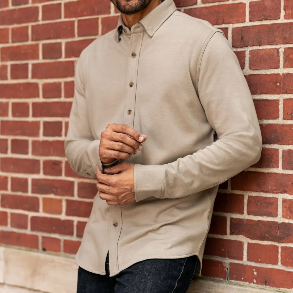 Thursday Everyday Button-Down Shirt | Taupe