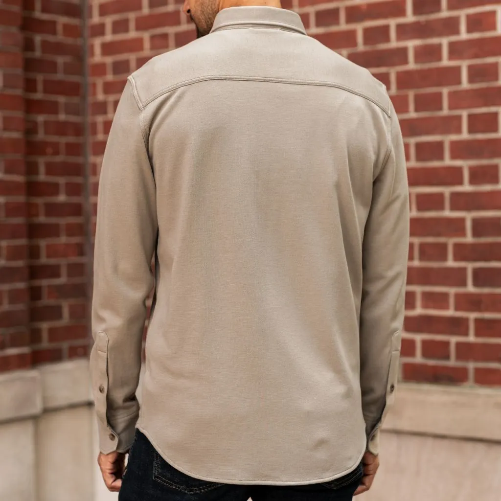 Thursday Everyday Button-Down Shirt | Taupe