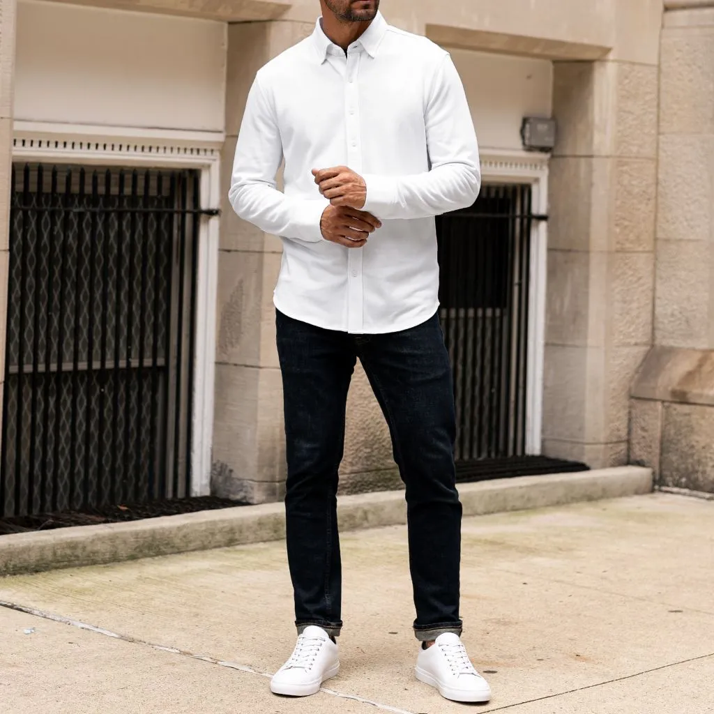 Thursday Everyday Button-Down Shirt | White