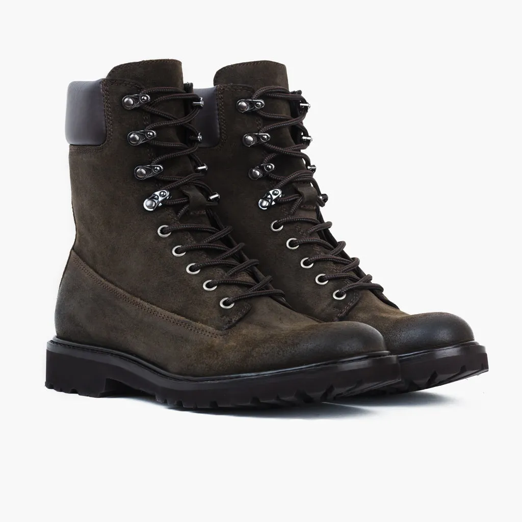 Thursday Explorer | Dark Olive Suede