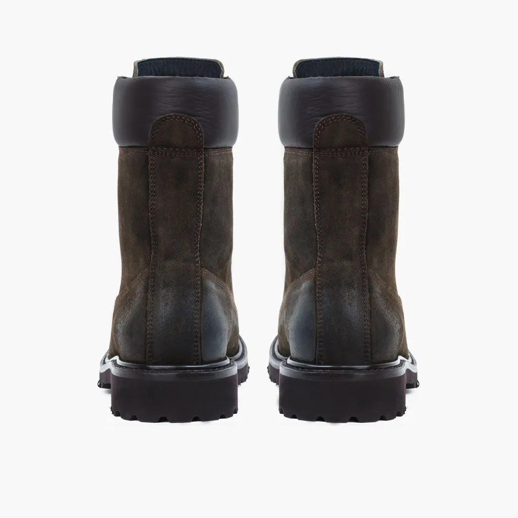 Thursday Explorer | Dark Olive Suede