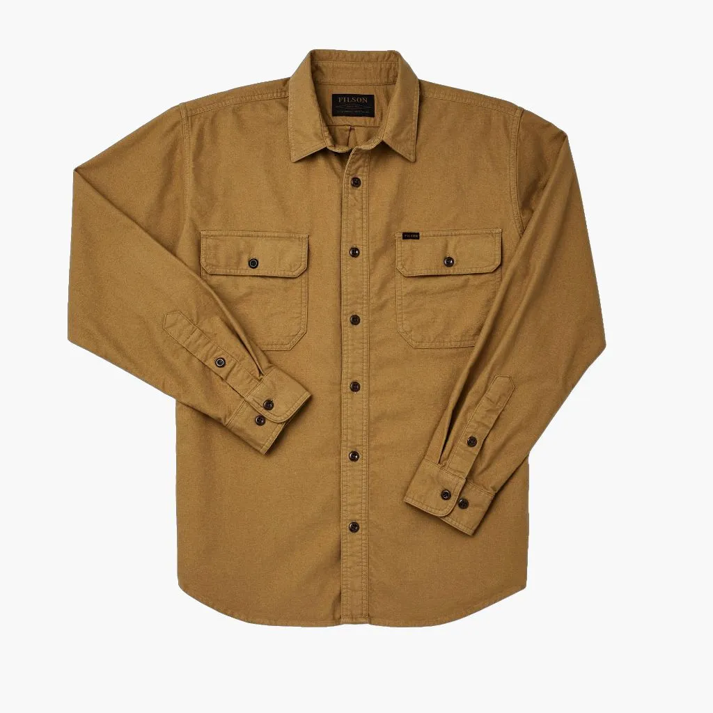 Thursday Filson Field Flannel Shirt | Tan Nubuck