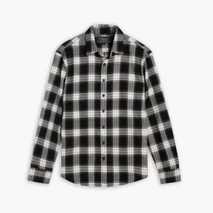 Thursday Forever Flannel Shirt | Black & Cream