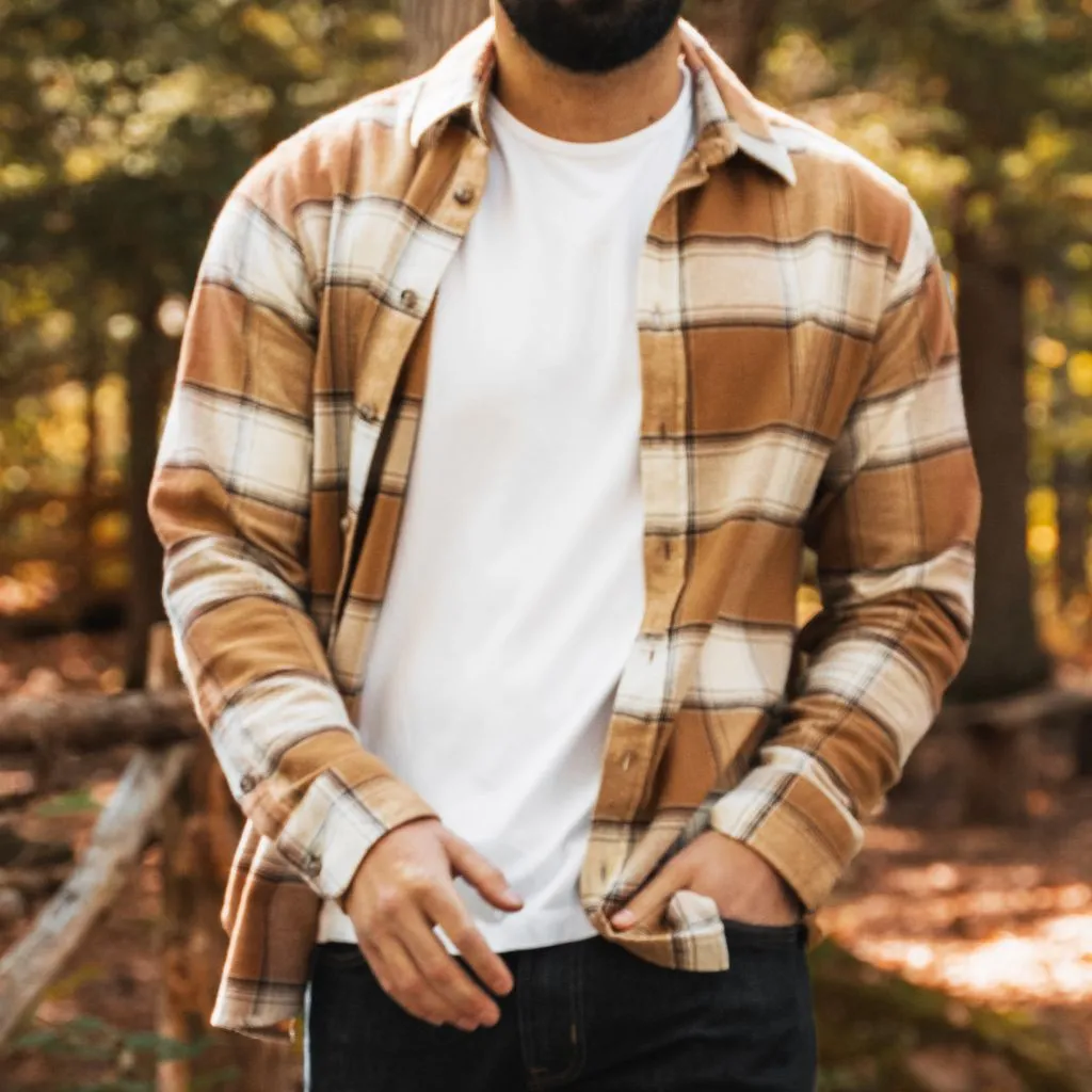 Thursday Forever Flannel Shirt | Butterscotch