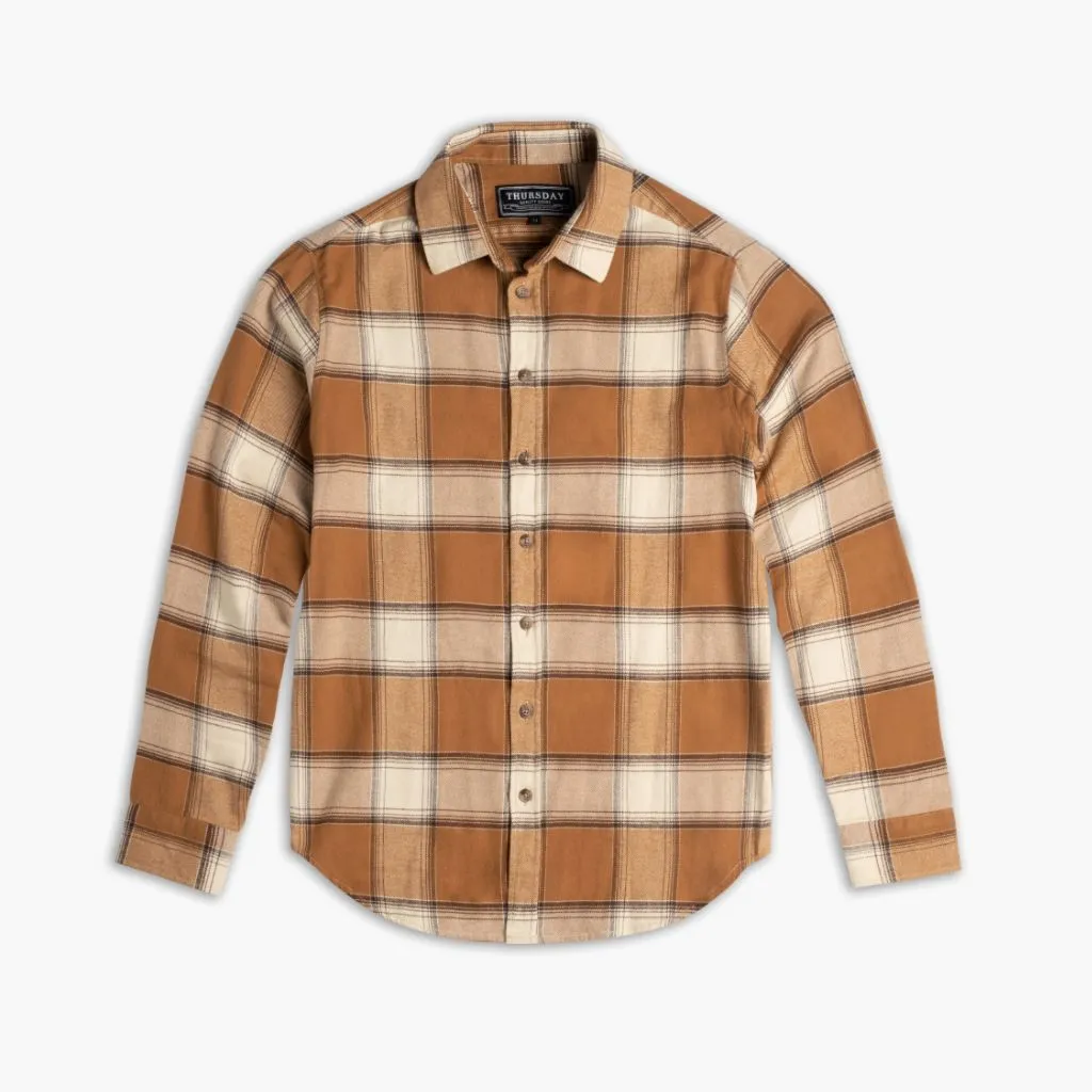 Thursday Forever Flannel Shirt | Butterscotch